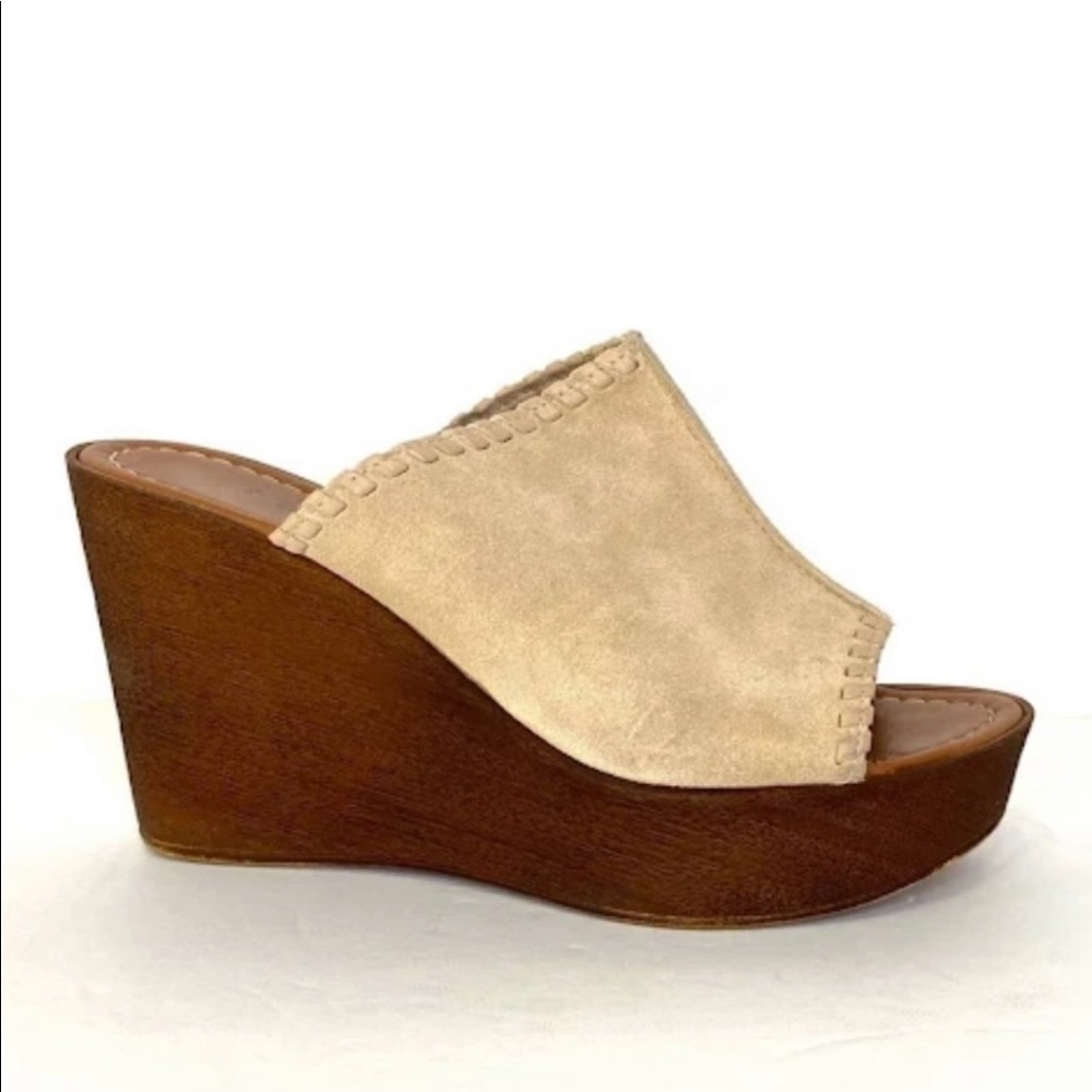 Mariella Tan Wedge Heel 9.5